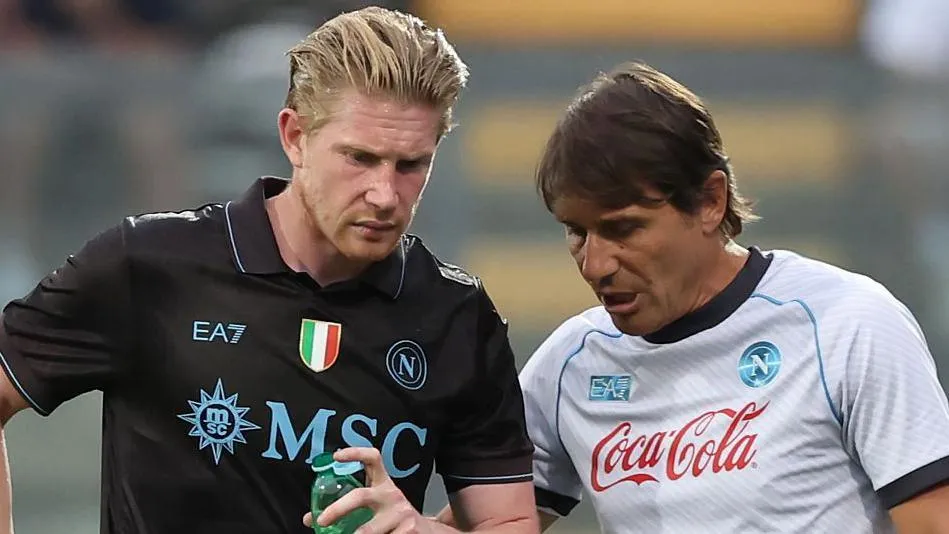 Celebrated in the manner of Maradona – might De Bruyne make a comeback to trouble Manchester City?
